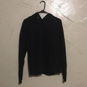 Medium sized, black Athletic Works Hoodie.